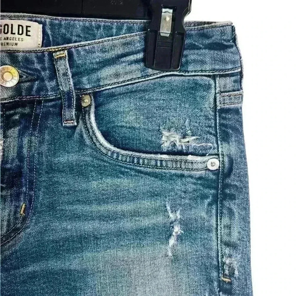 𝅺AGOLDE Lara Skinny Jeans in Badlands Wash Size 26 - Picture 4 of 11